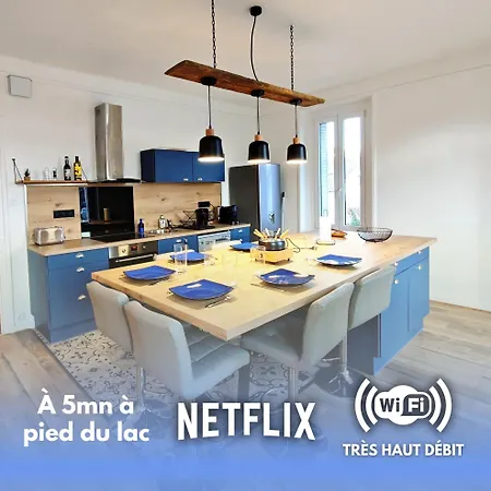 Le Bleuet - Parking Privatif - 5mn A Pied Du Appartement *